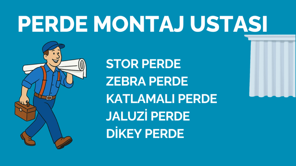 perde montaj